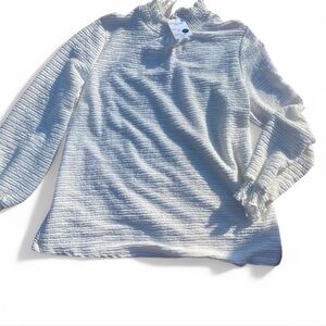 White vintage style top